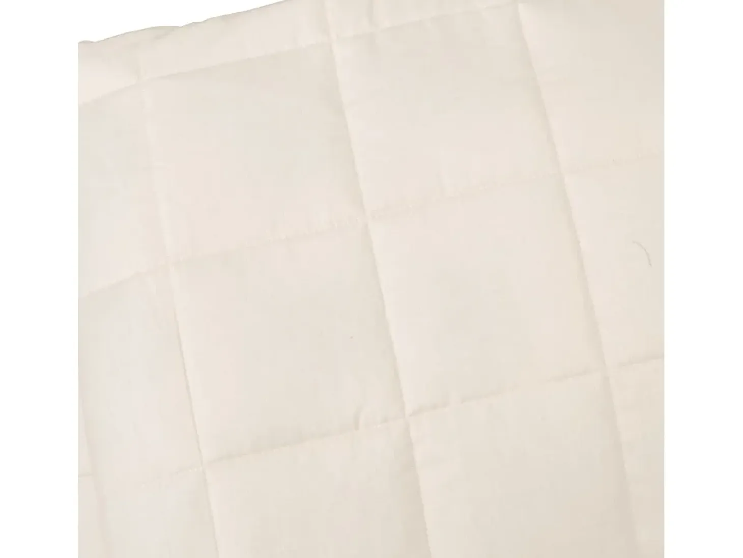 Manta con peso tela color crema claro 220x240 cm 11 kg ES133189