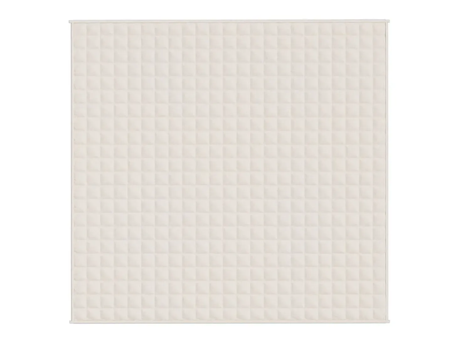 Manta con peso tela color crema claro 220x240 cm 11 kg ES133189