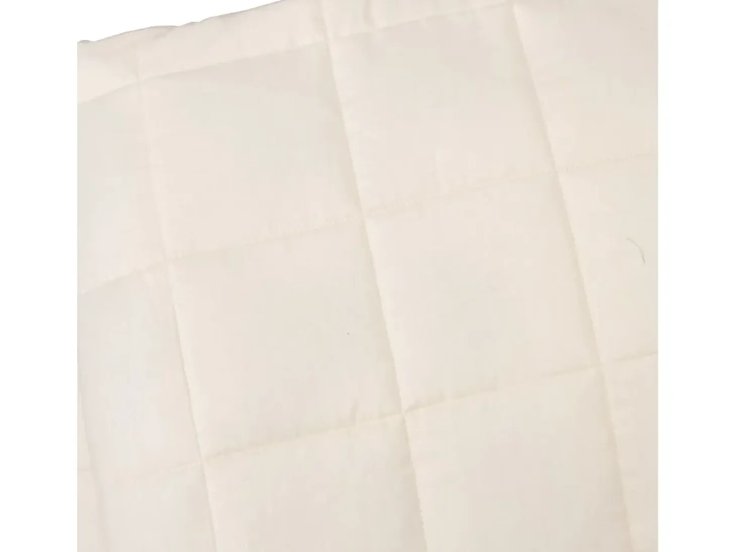 Manta con peso tela color crema claro 200x225 cm 9 kg ES459226