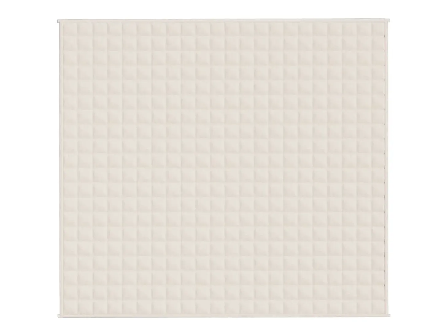 Manta con peso tela color crema claro 200x225 cm 9 kg ES459226