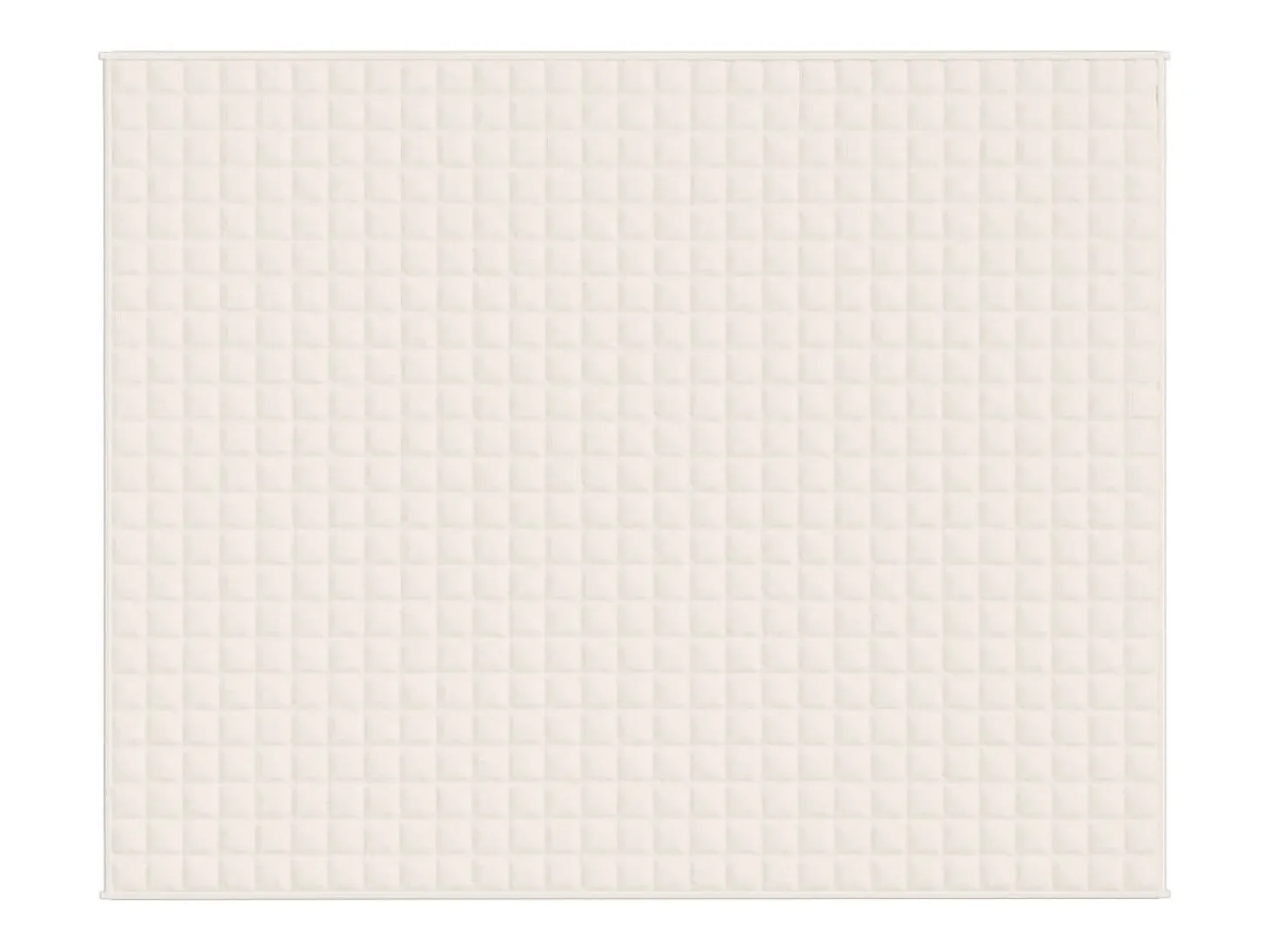 Manta con peso tela color crema claro 235x290 cm 15 kg ES637806