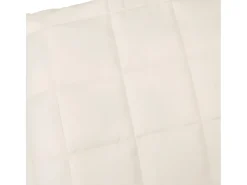 Manta con peso tela color crema claro 200x220 cm 13 kg ES380422