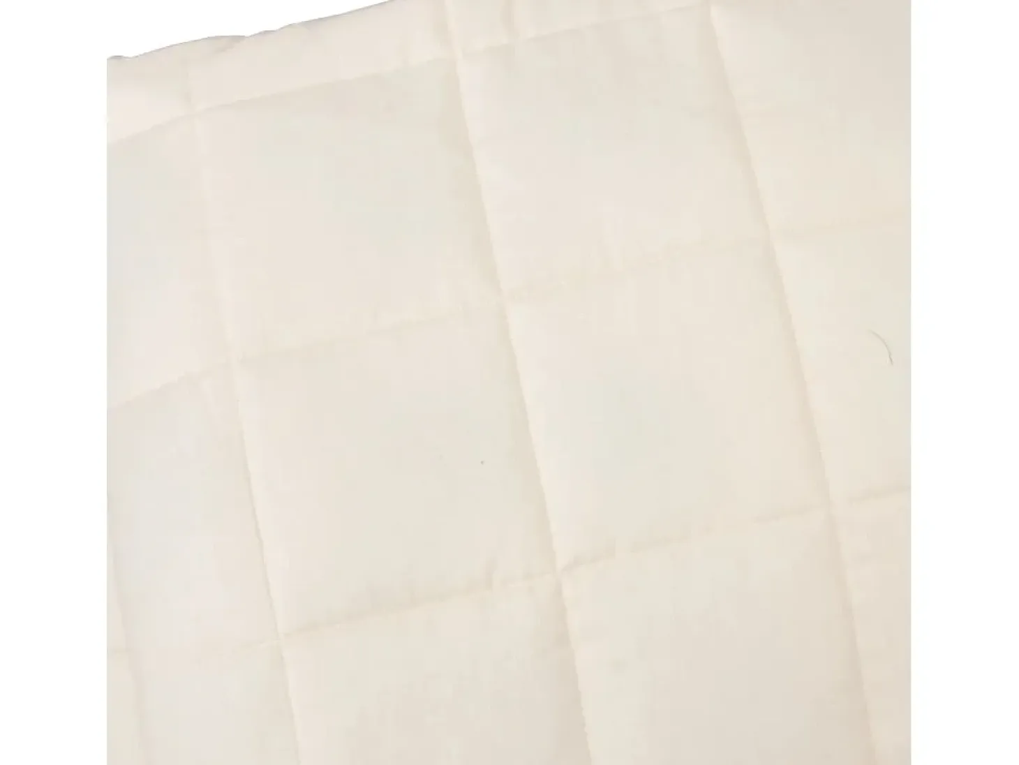Manta con peso tela color crema claro 220x235 cm 15 kg ES665342