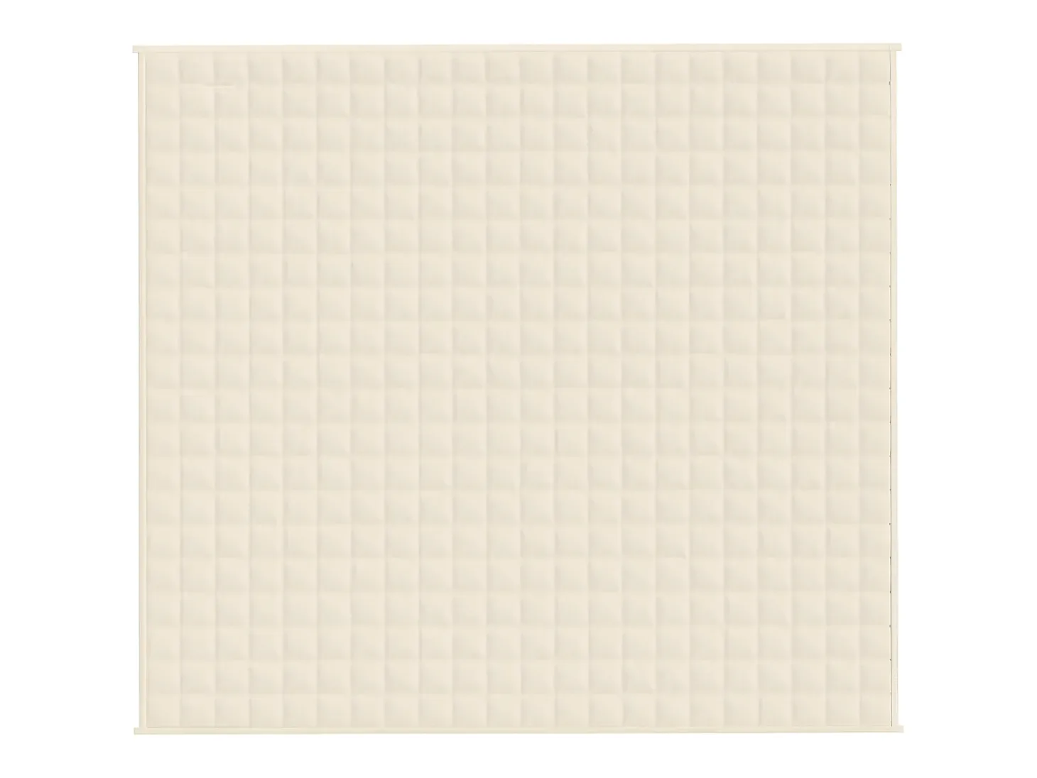 Manta con peso tela color crema claro 200x220 cm 9 kg ES988578