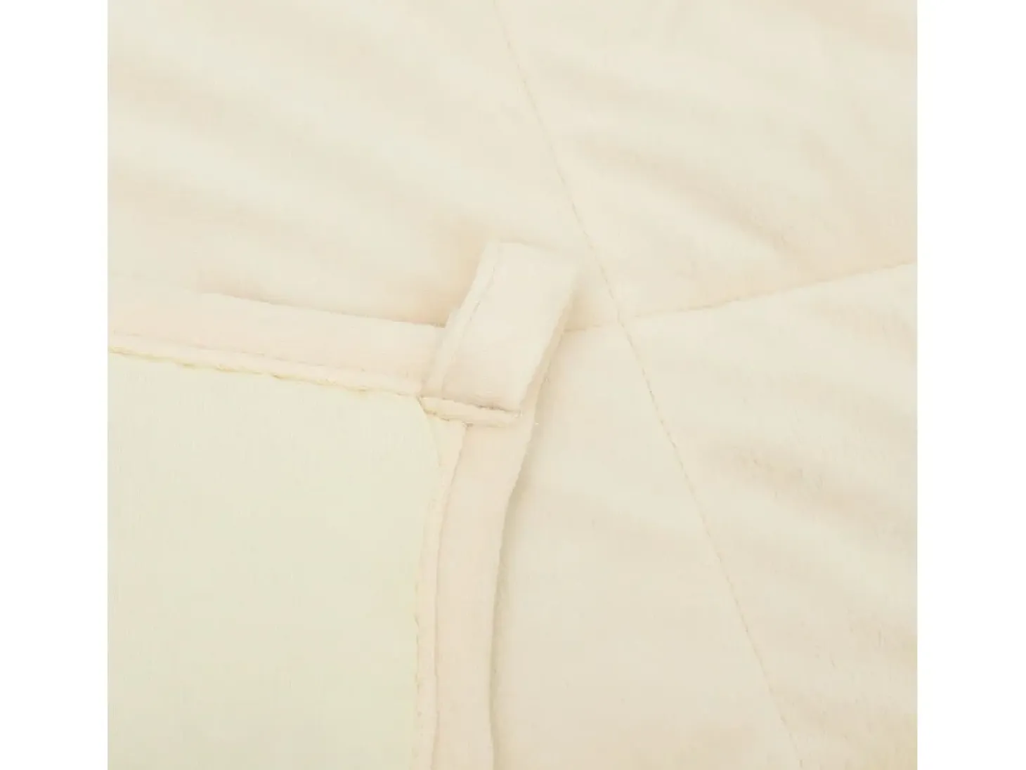 Manta con peso tela color crema claro 200x225 cm 9 kg ES432380