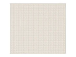 Manta con peso tela color crema claro 200x225 cm 13 kg ES219579