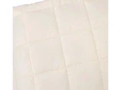 Manta con peso tela color crema claro 152x203 cm 11 kg ES924572