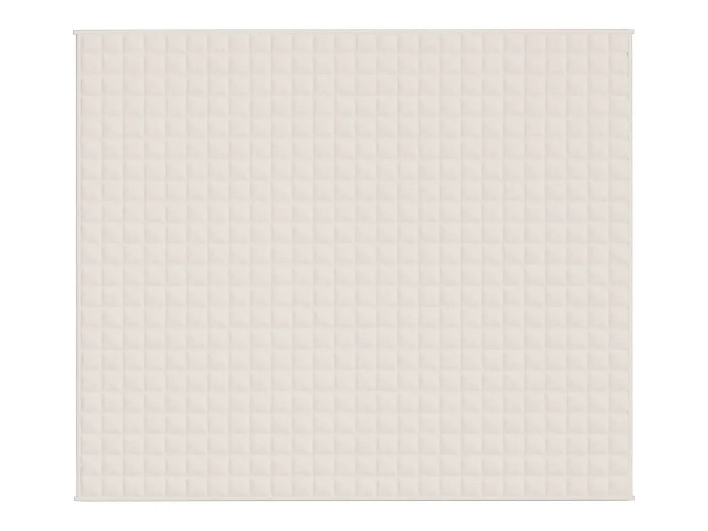 Manta con peso tela color crema claro 220x260 cm 15 kg ES251782