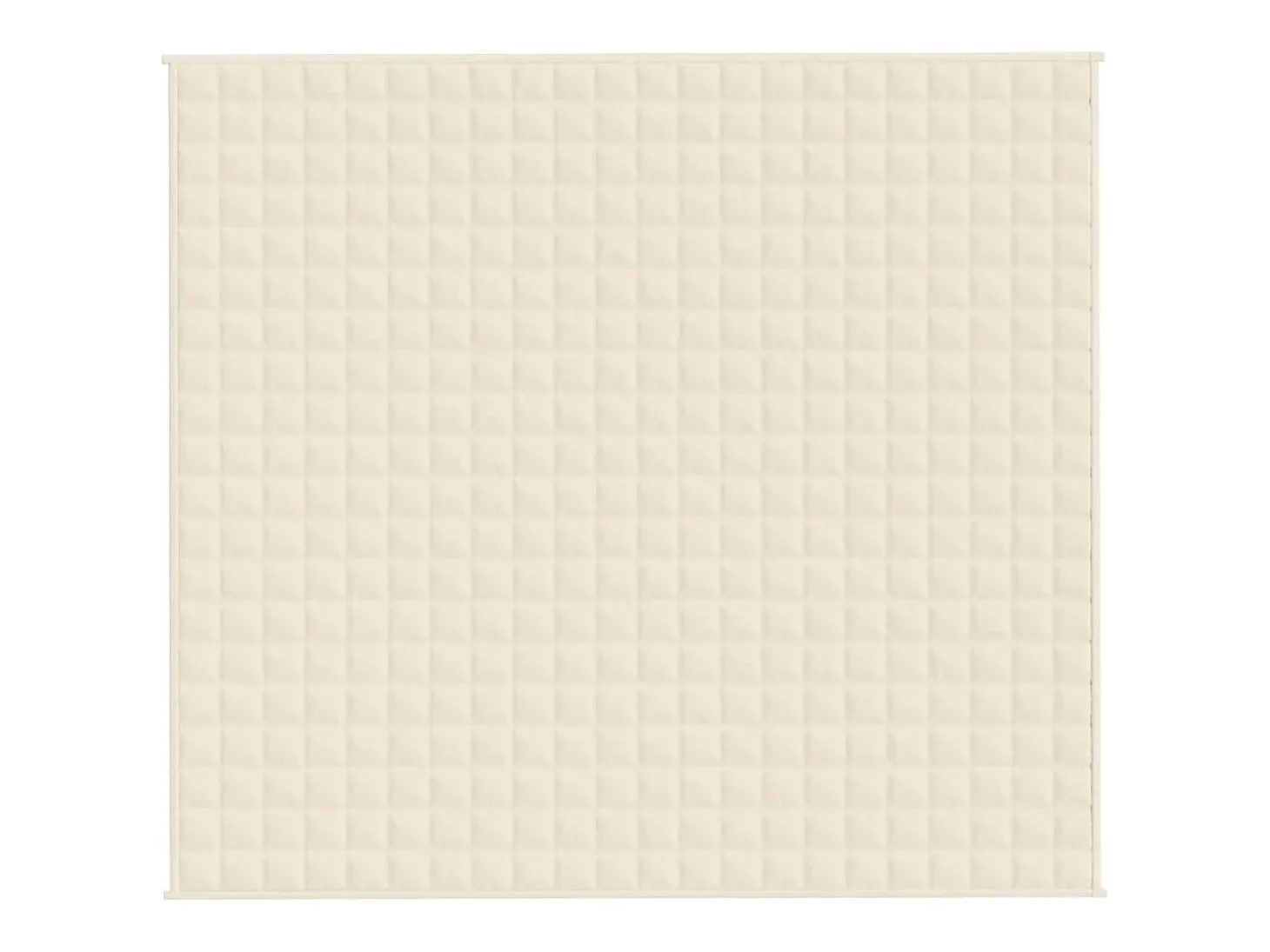 Manta con peso tela color crema claro 200x220 cm 13 kg ES998679