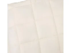 Manta con peso tela color crema claro 152x203 cm 7 kg ES439388