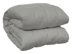 Manta con peso tela gris 220x230 cm 11 kg ES600574