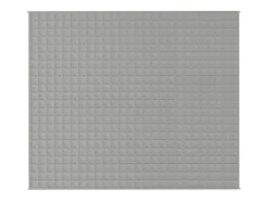 Manta con peso tela gris 220x260 cm 11 kg ES933921