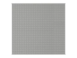 Manta con peso tela gris 220x240 cm 11 kg ES797690