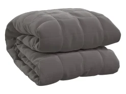 Manta con peso tela gris 220x230 cm 11 kg ES144859