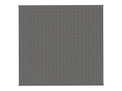 Manta con peso tela gris 220x230 cm 11 kg ES144859