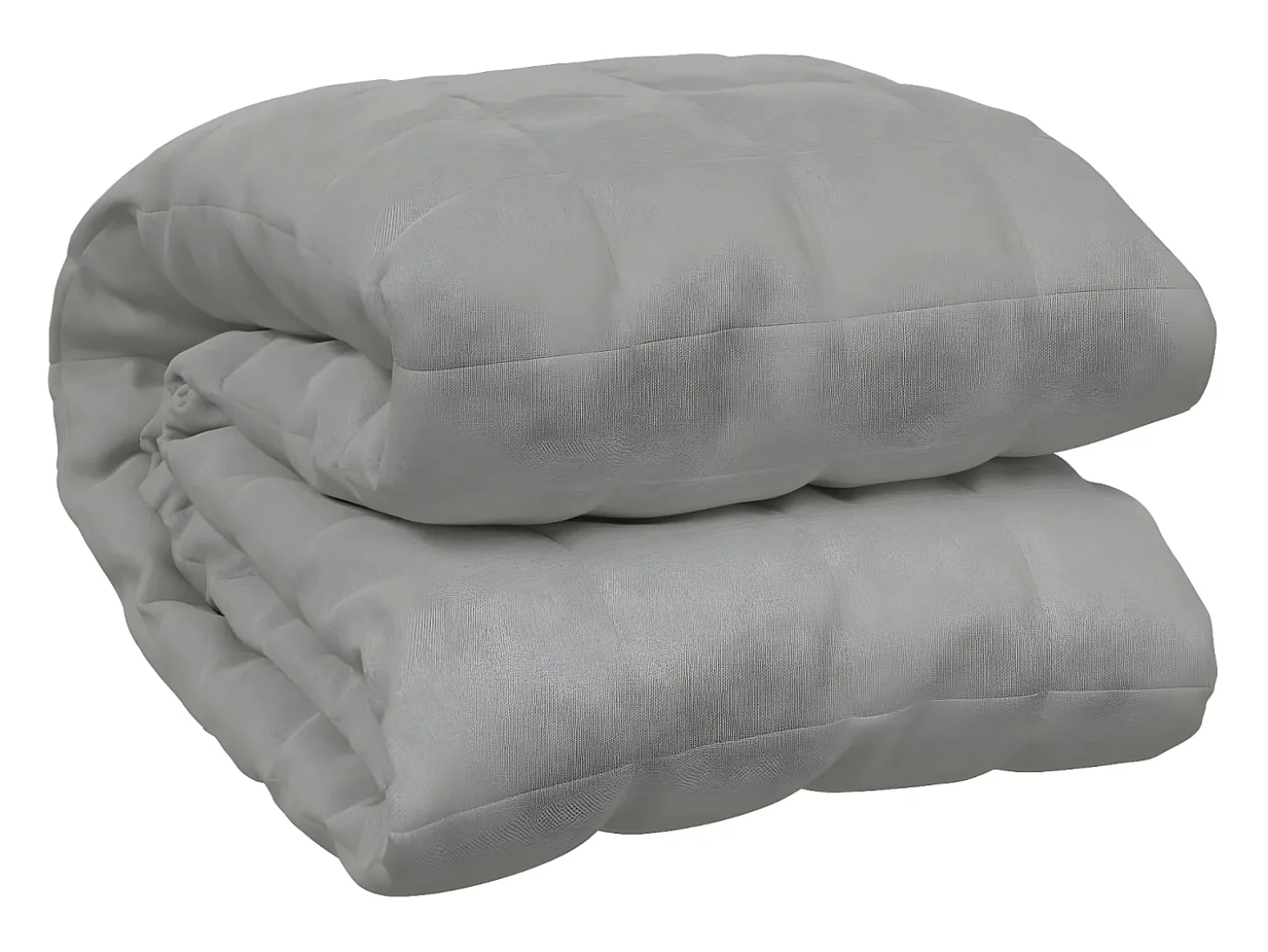 Manta con peso tela gris 200x220 cm 9 kg ES246907