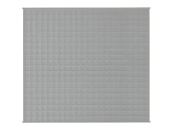 Manta con peso tela gris 200x220 cm 9 kg ES246907