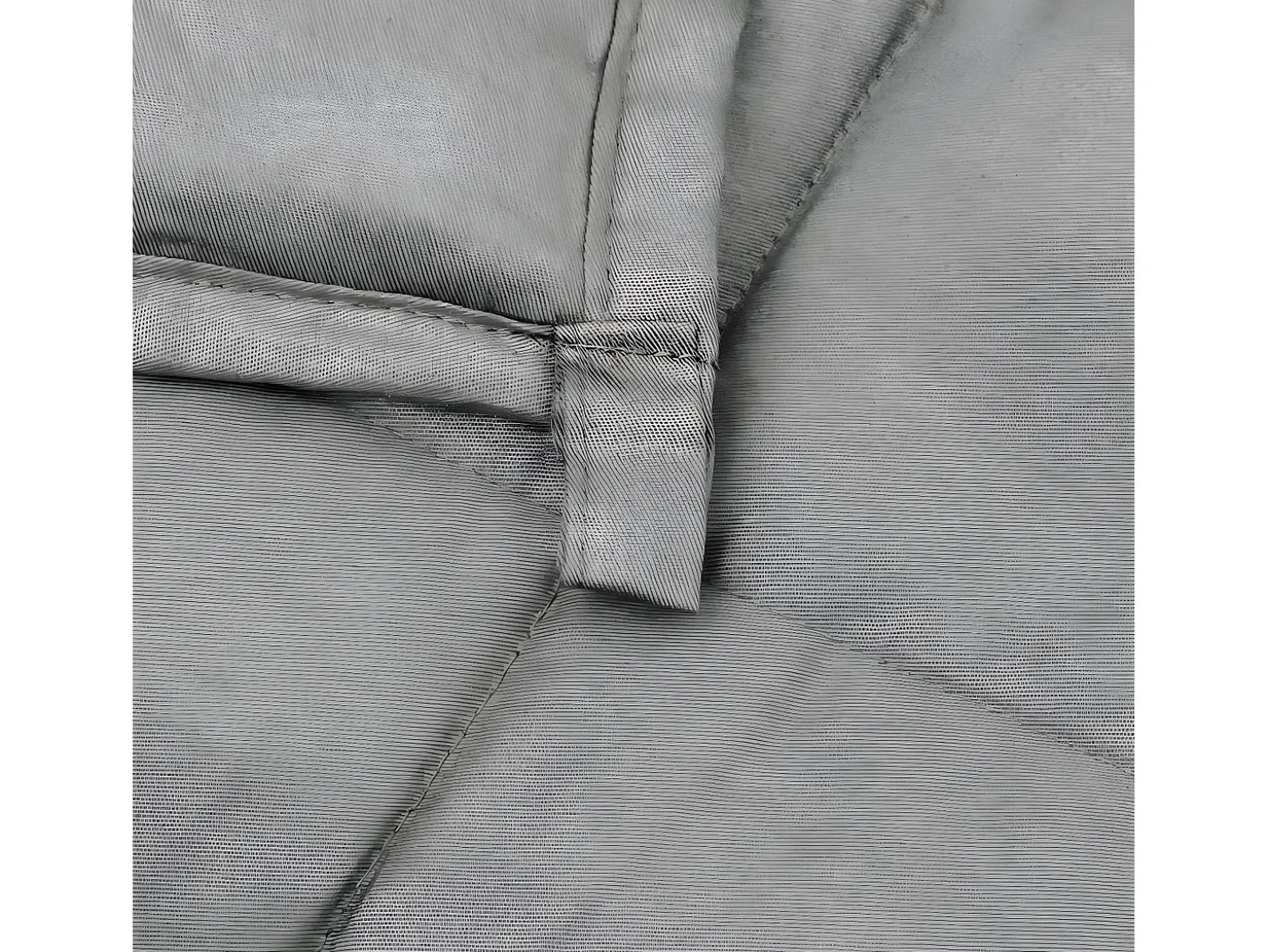 Manta con peso tela gris 200x220 cm 9 kg ES246907