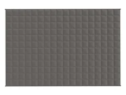 Manta con peso tela gris 120x180 cm 5 kg ES516257