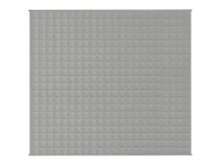 Manta con peso tela gris 200x230 cm 9 kg ES958294