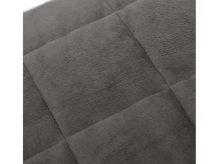 Manta con peso tela gris 220x240 cm 11 kg ES736876