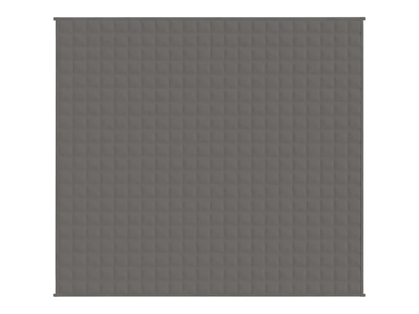 Manta con peso tela gris 200x230 cm 9 kg ES211914