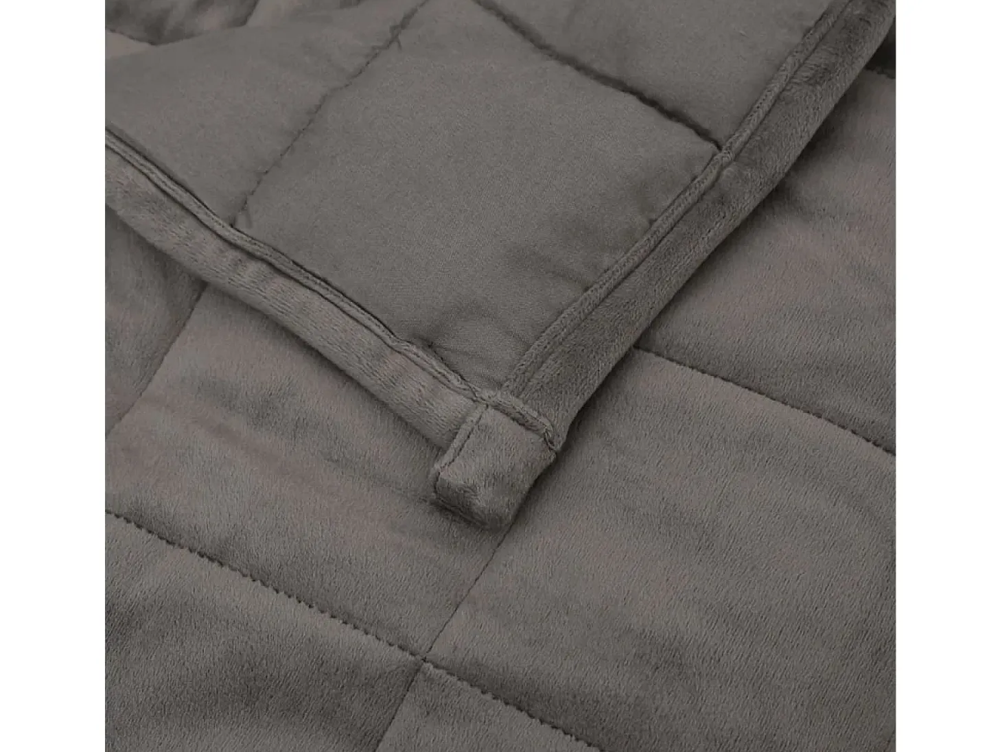 Manta con peso tela gris 200x200 cm 13 kg ES169166