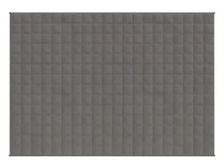 Manta con peso tela gris 152x203 cm 7 kg ES978706