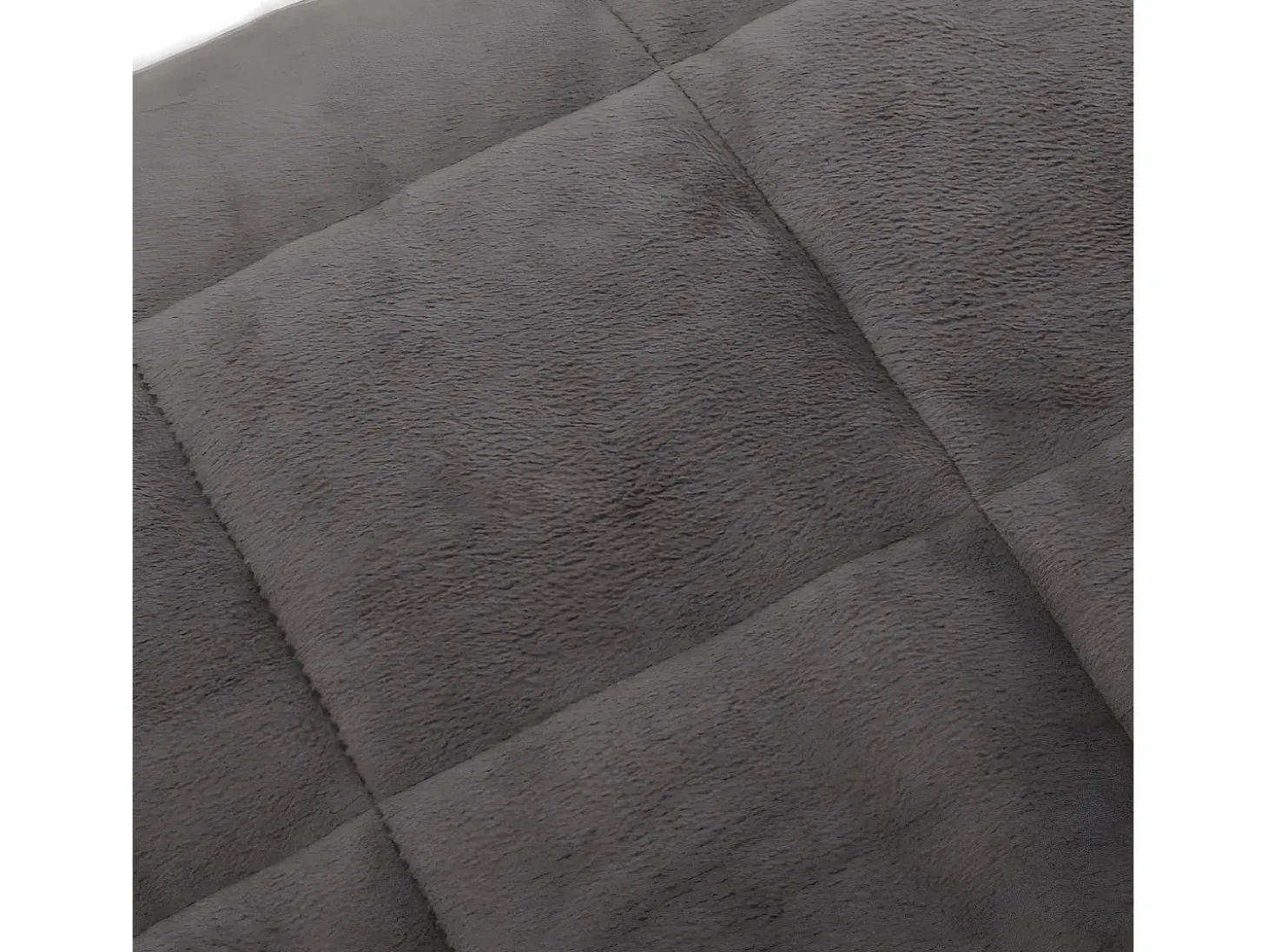 Manta con peso tela gris 155x220 cm 11 kg ES963285