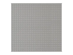 Manta con peso tela gris 220x235 cm 15 kg ES183492