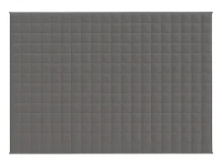 Manta con peso tela gris 137x200 cm 10 kg ES912992