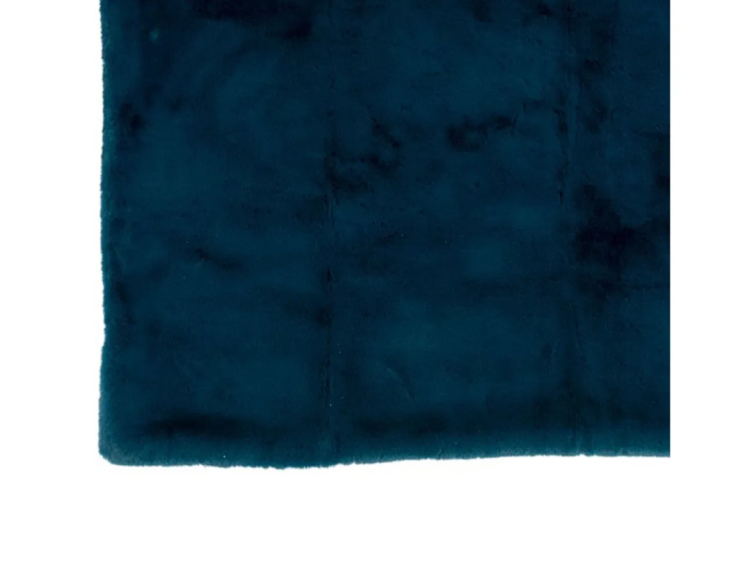 Manta de poliéster petróleo 180x130 cm