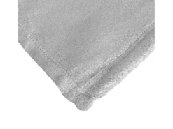 Manta gris plata 130x170cm FLANBERG - SACASA