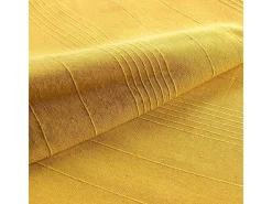 Manta Lucile Amarilla 220x240 cm en Polycotón Suave y Resistente - Lavable a Mano