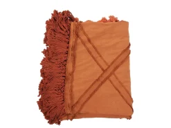 Manta para Cama Berber - Terracota