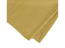 Manta plaid amarillo ámbar 130x170cm PANORA - SACASA