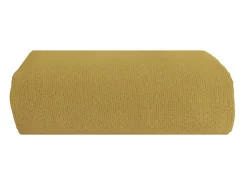 Manta plaid amarillo ámbar 130x170cm PANORA - SACASA