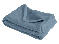 Manta plaid azul 130x170cm PANORA - SACASA