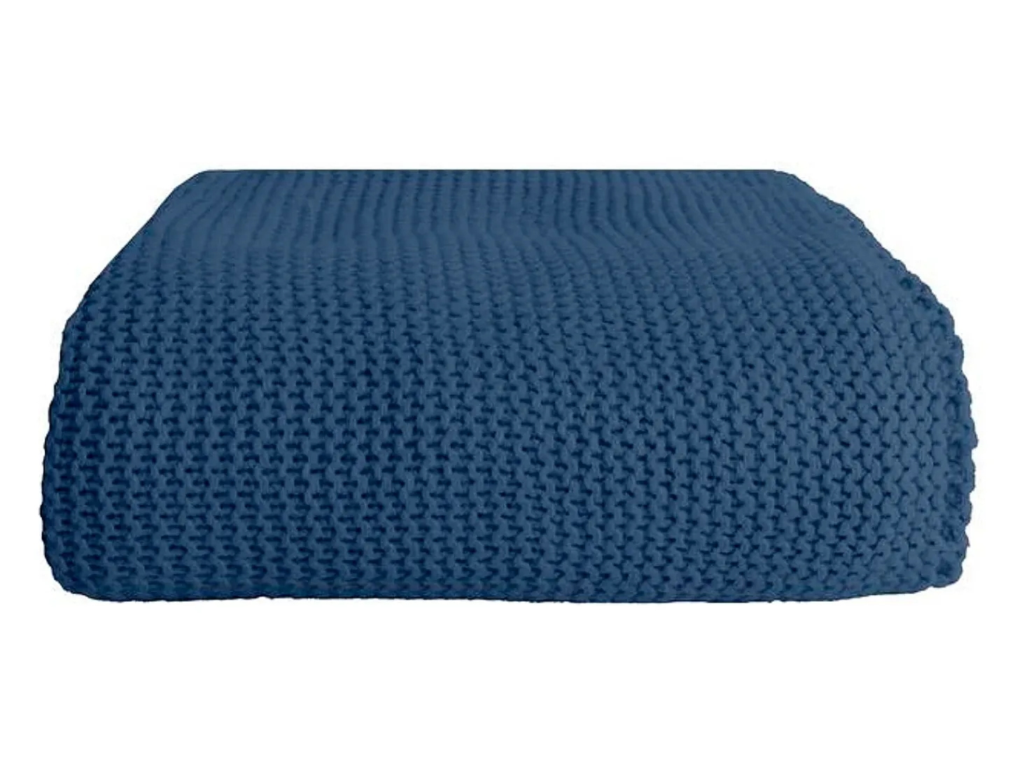 Manta plaid azul zafiro 130x170cm TRICOVA - SACASA