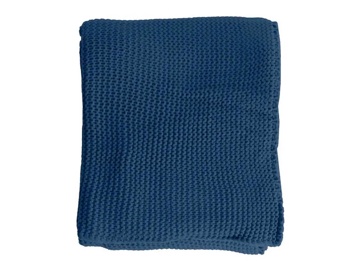 Manta plaid azul zafiro 130x170cm TRICOVA - SACASA