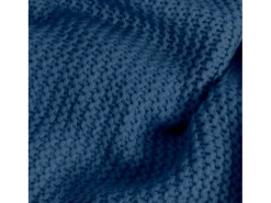 Manta plaid azul zafiro 130x170cm TRICOVA - SACASA