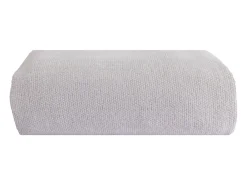 Manta plaid gris claro 130x170cm PANORA - SACASA