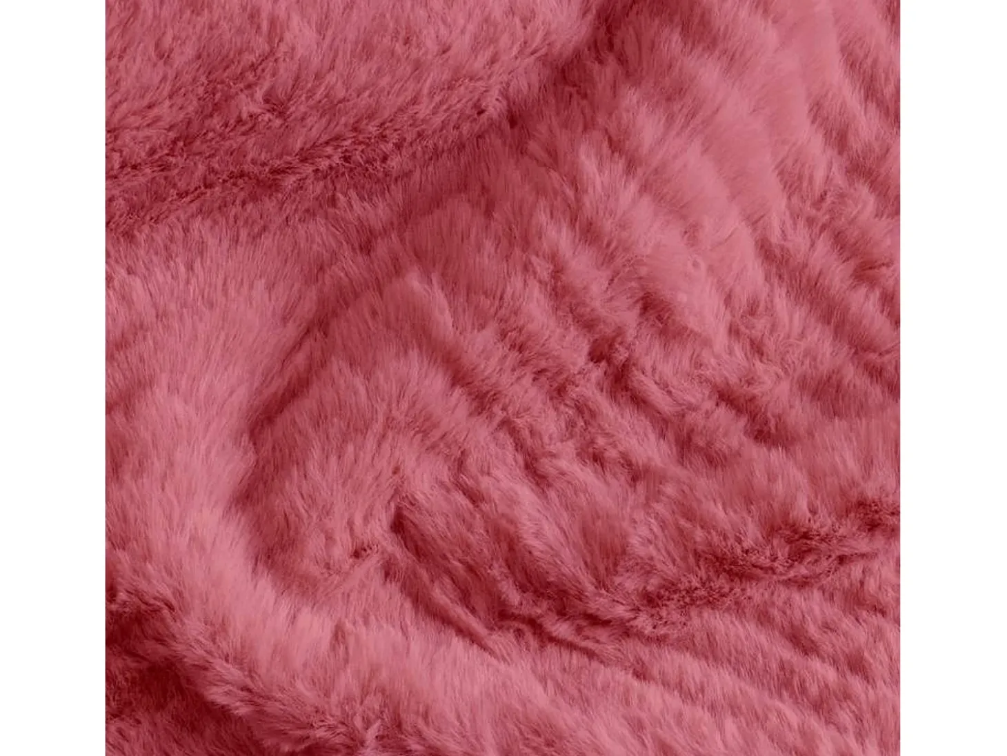 Manta plaid rosa frambuesa relieve espiga 130x170cm ARYNDAL - SACASA