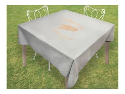 Mantel cuadrado de algodón antimanchas 180x180 cm BAGUETTE