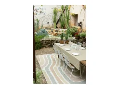 Mantel reciclado Grace Camello 140 x 140 cm