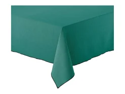 Mantel reciclado Grace Pavo real 140 x 140 cm