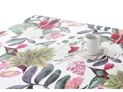 Mantel resinado antimanchas Ula 105 - 140x140 cm