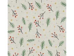 Mantel resinado antimanchas Merry Christmas 35 200x140 cm