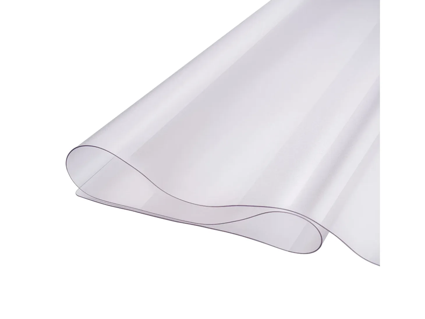 Mantel SucceBuy Protección de Mesa en PVC 107 X 152 CM, Protección de Escritorio Helada de 0.15CM de Grosor