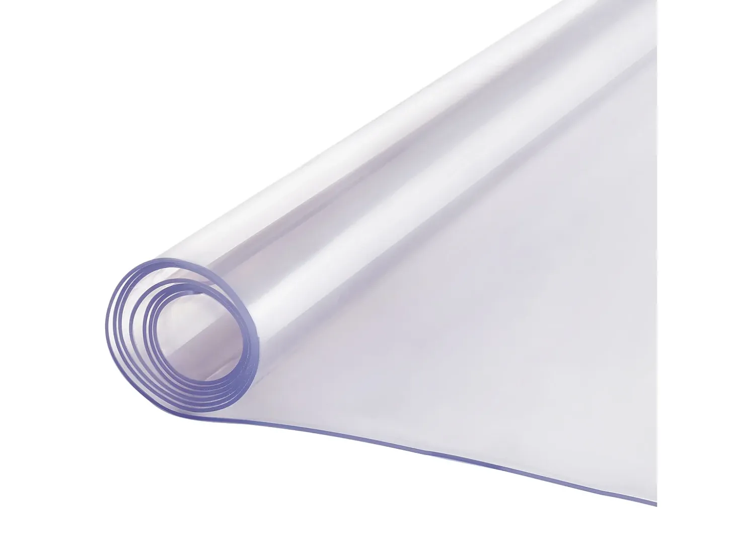 Mantel SucceBuy Protección de Mesa en PVC, 61 X 122 CM, Manguito en Plástico Transparente, 0.2CM de Grosor